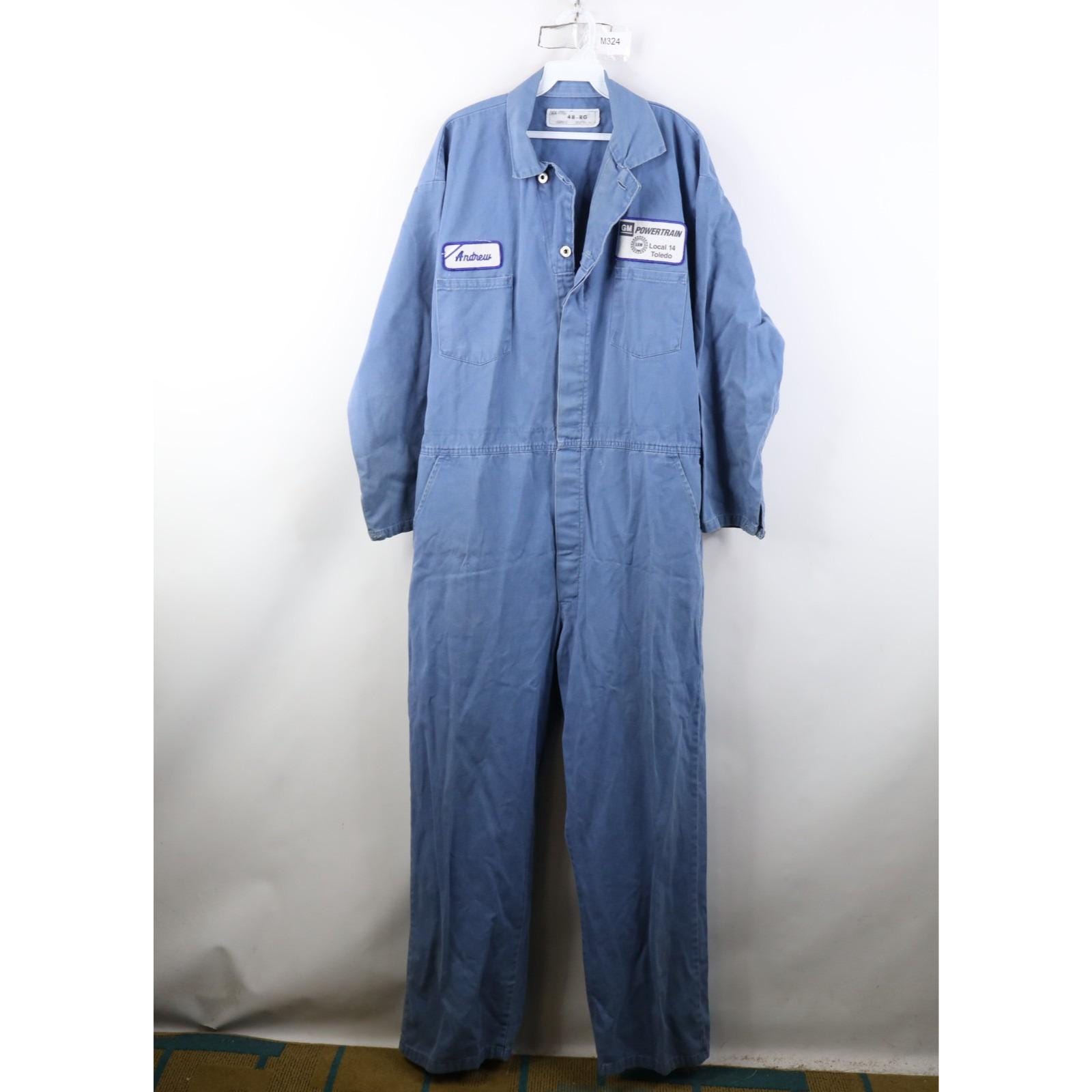 90s Mens 48 R UAW General Motors GM Powertrain Distressed