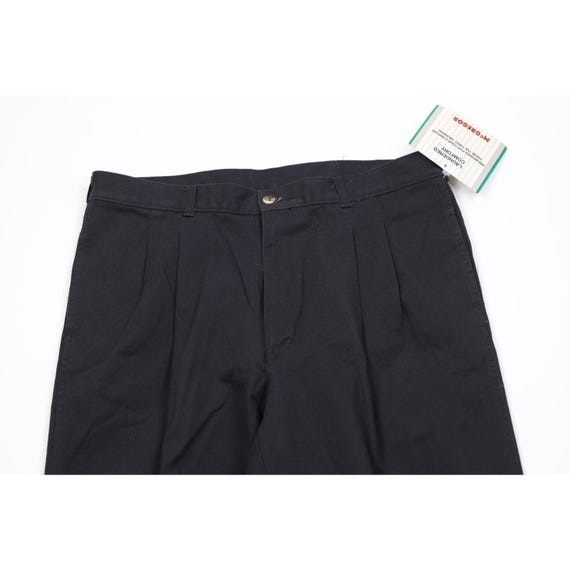 90’s dead stock  pants Deadstock Vintage 90s Streetwear Mens 34x32 Pleated Straight Leg