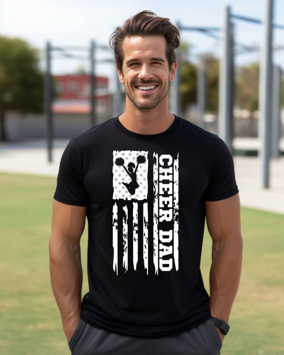 Custom Cheer Papa Tshirt, Best Papa Ever Gift Custom Cheer Papa Tshirt, Best Papa Ever Gift