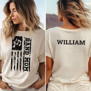 Personalized Band Mom Sweatshirt, Band Mom Shirt, Band Mom Gift, Band Gift for Mom, Band Shirt for Mom