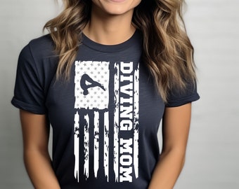 Diving Mom Sweatshirt, Diving Mom Shirt, Diving Mom Gift, Diving Gift for Mom, Diving Shirt for Mom, Diving Mom