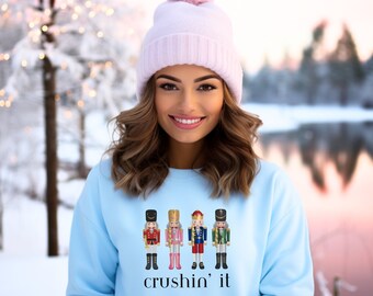 Nutcracker Sweatshirt, Christmas Sweatshirt, Sugar Plum Fairy Shirt, Christmas Sweater, Christmas Shirt, Xmas Shirt, Christmas Gift