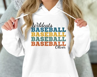 Personalized Baseball Mom Sweatshirt, Baseball Mom Shirt, Baseball Mom Gift, Baseball Mama, Baseball Mom, Baseball Mom Era