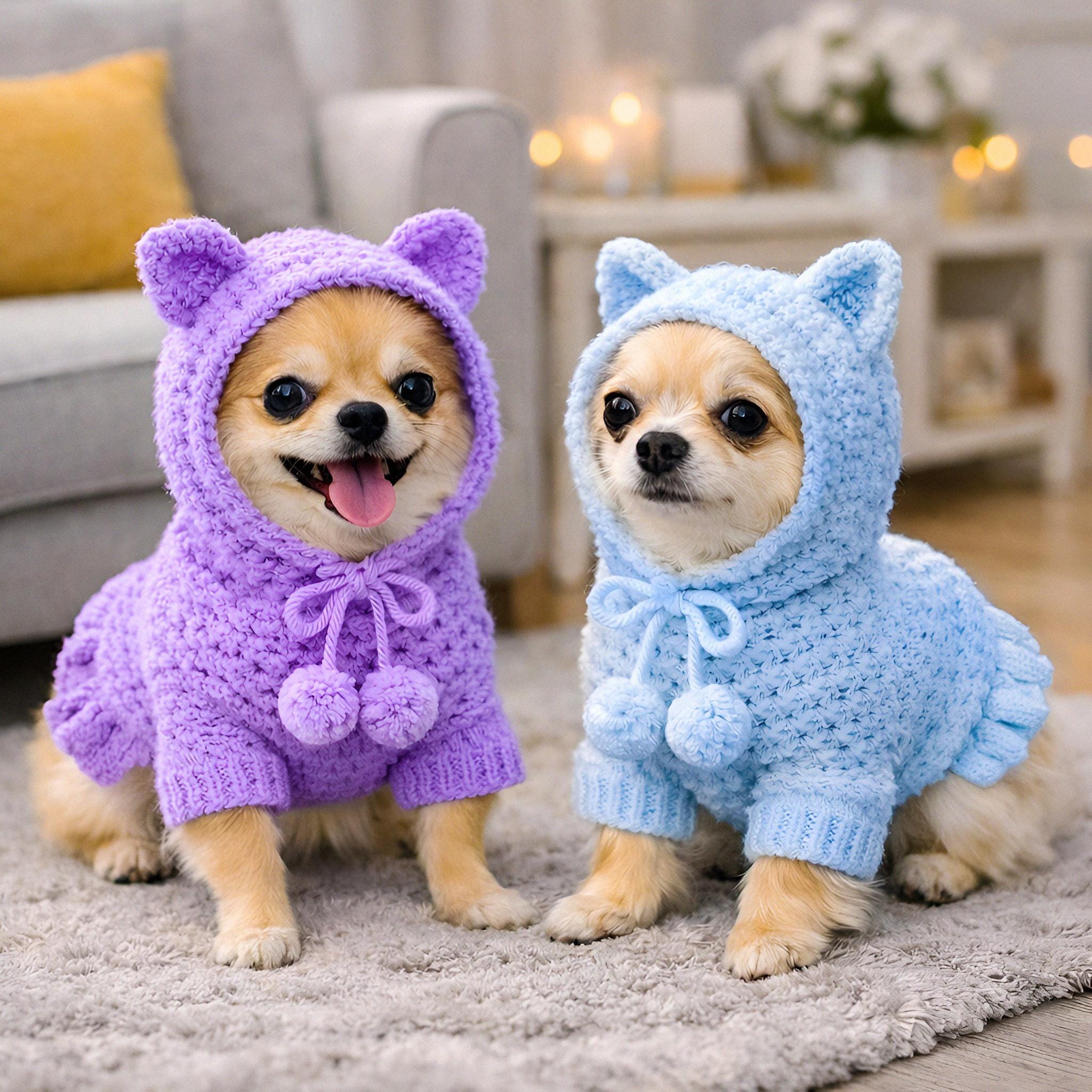 40 Dog Crochet Patterns for Amigurumi, Wearables, and Giftable Makes 5 Crochet Dog Hoodie