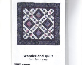 Quilt Pattern:  Wonderland Quilt