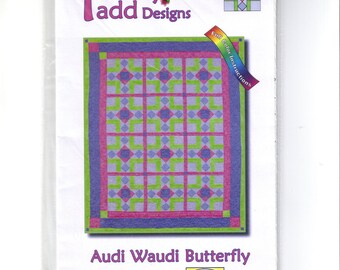 Quilt Pattern:  Audi Waudi Butterfly