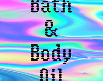 Bath & Body Oils