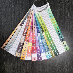 GuangNa 240 French Color Chart