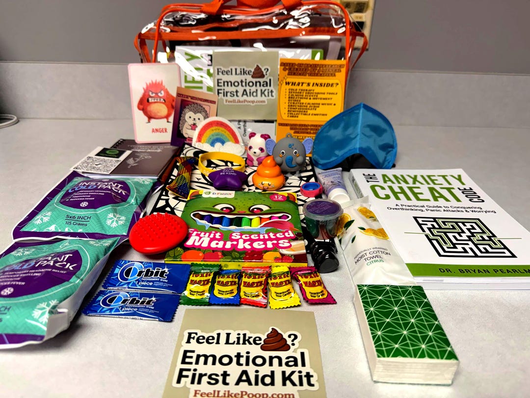 Therapist Created Emotional First Aid Kit, Anxiety Relief Self Care ...