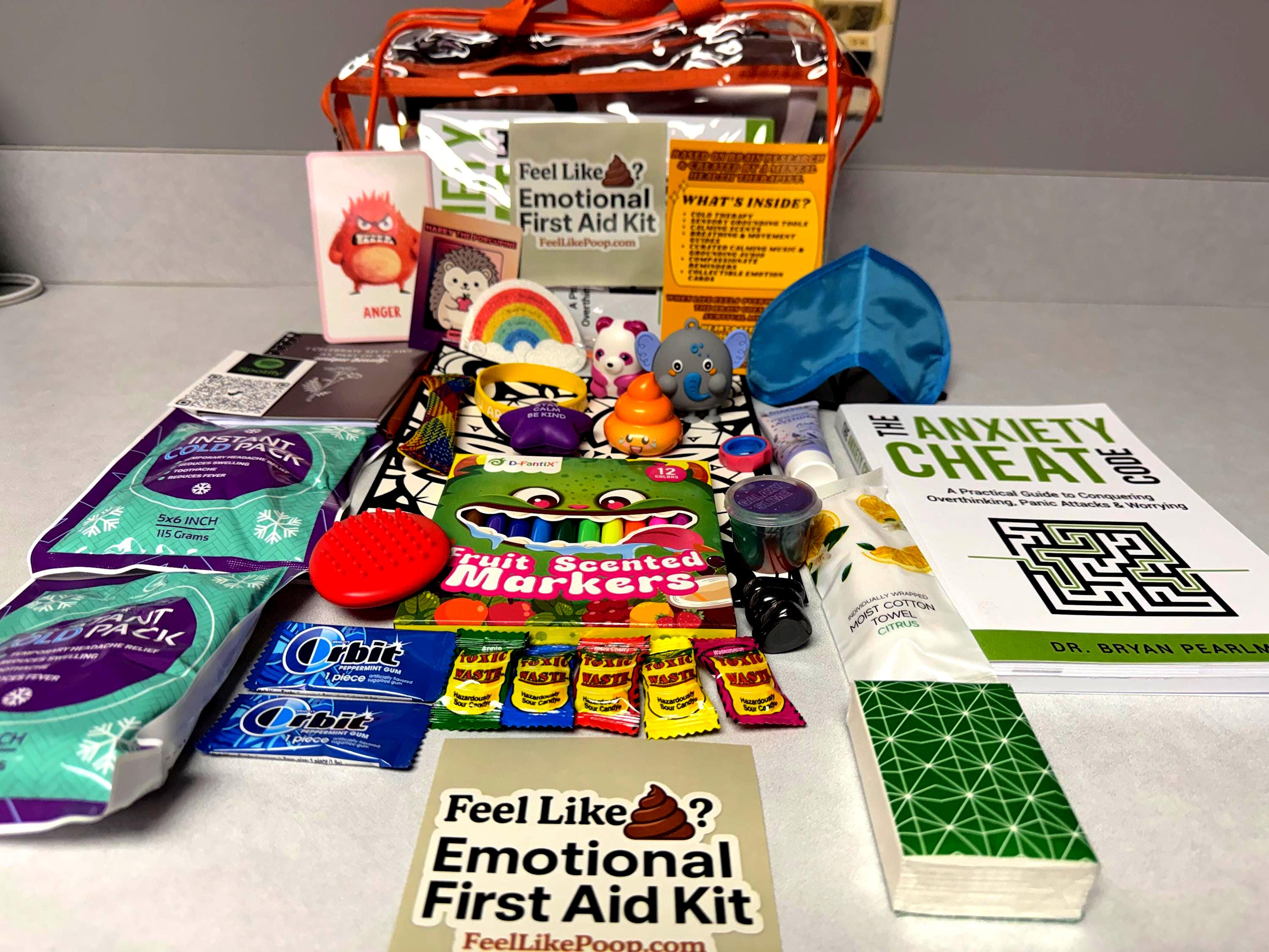 Therapist Created Emotional First Aid Kit, Anxiety Relief Self Care ...