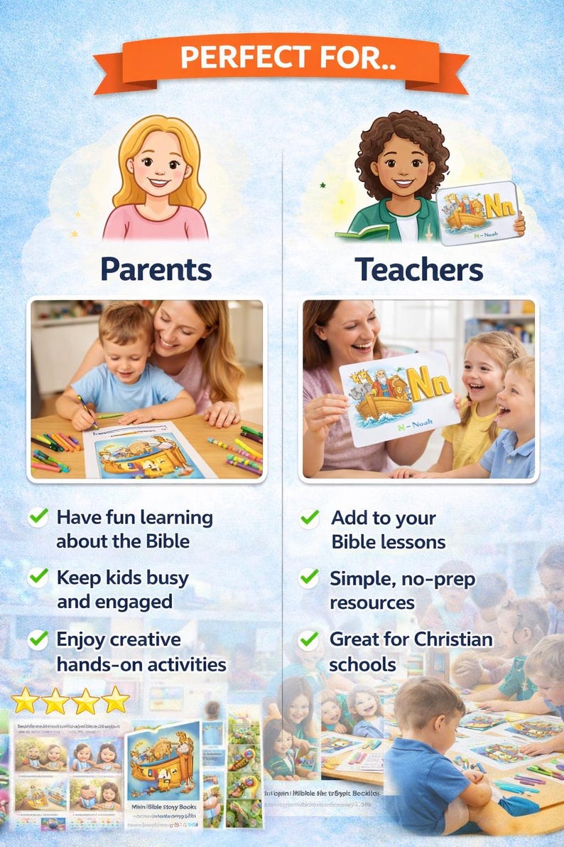 Limited Launch Price: Bible Activity Pack for Kids | Christian ...