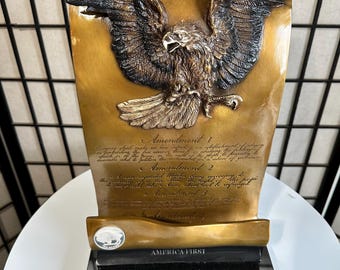 Bill of Rights bronze Art Sculpture