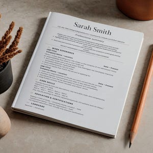 ATS-vänlig CV-mall Canva, ATS CV-mall, minimalistisk CV-mall, enkelt och snyggt CV, grundläggande CV, professionellt CV