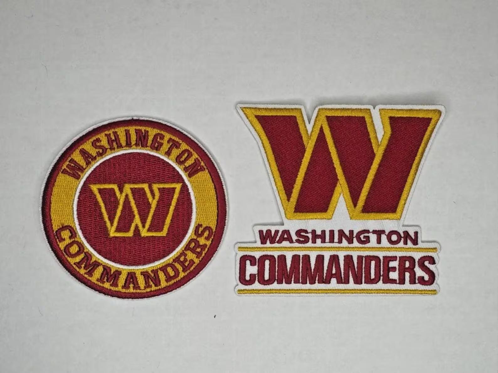 Lot De 10 Patches Brodés Washington Redskins – 3x4 Pouces – Fer à Repasser – NFL