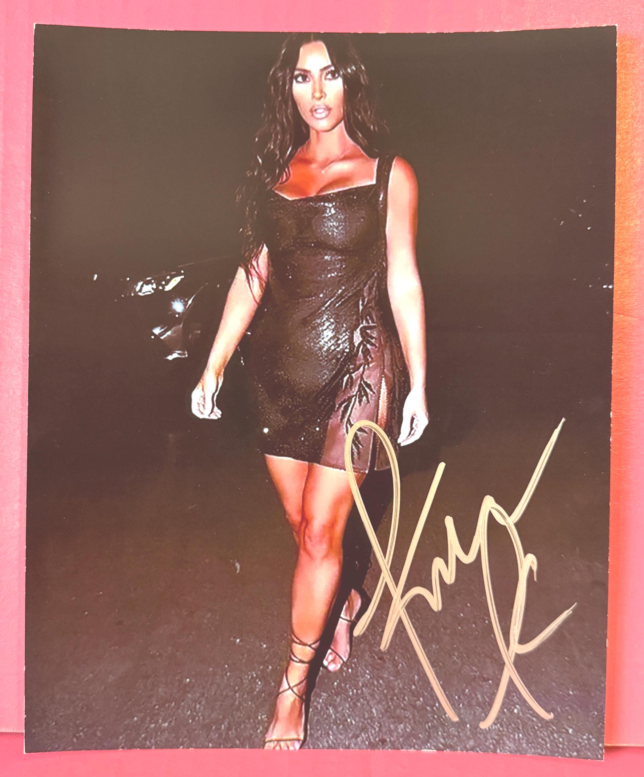 Kim Kardashian Signed - Etsy