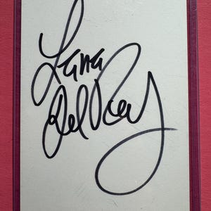 Buy Lana Del Rey Signed Online In India - Etsy India