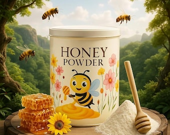 Pure Honey Powder – Natural Dehydrated Sweetener For Tea, Coffee, Baking