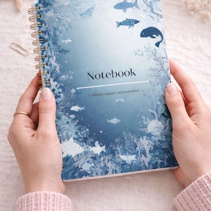 Kids notebook, passionate by animals and relax them with  100pages and a calming pagers going throu, kids/adults