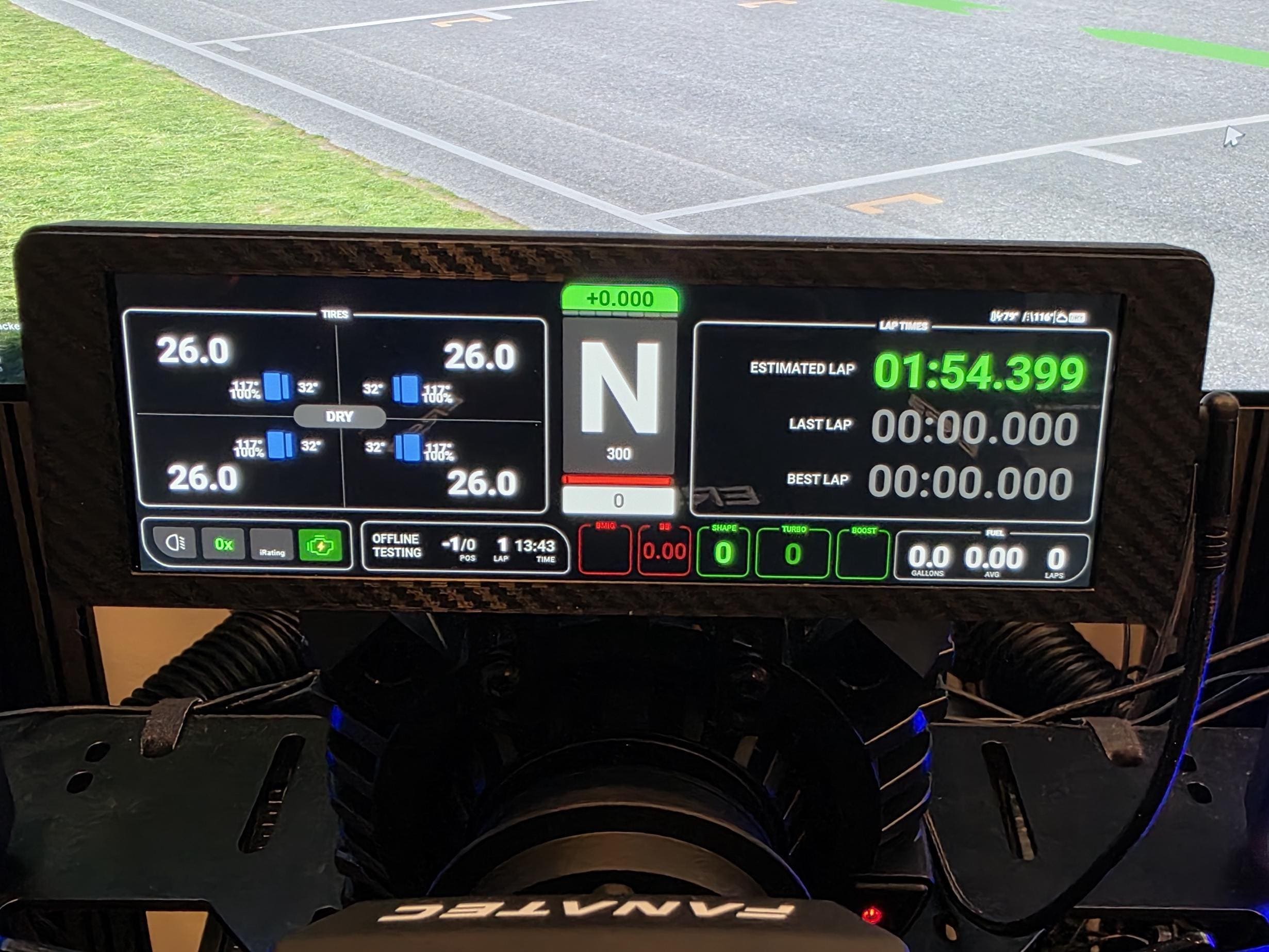 7 Inch Sim Racing Dashboard - Etsy