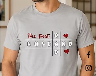 Husband Dad Shirt | 100% Cotton Unisex Tee (Made to Order)