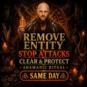 Ritual de eliminación de entidades, limpieza espiritual, protección, limpieza energética.