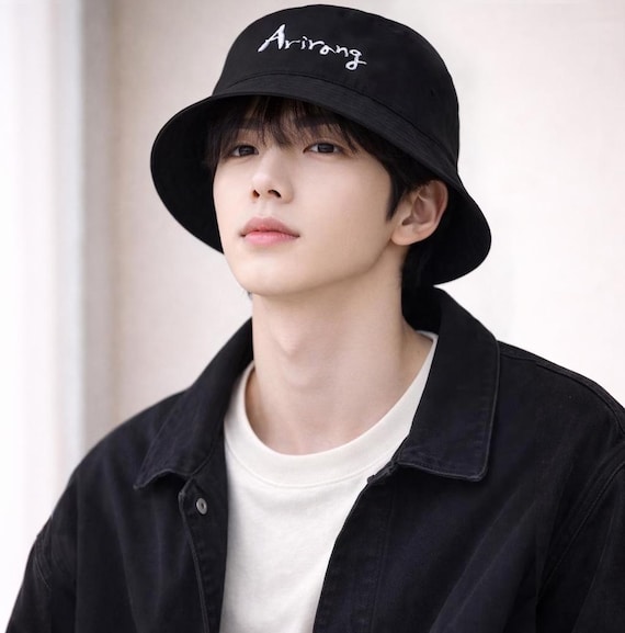 Arirang Embroidered Bucket Hat | Kpop Korean Aesthetic Cap | BTS