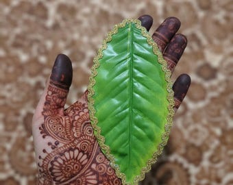 Mehndi-blad bruiloftsdecor: Mehndi, Mayoon, Haldi, Shaadi