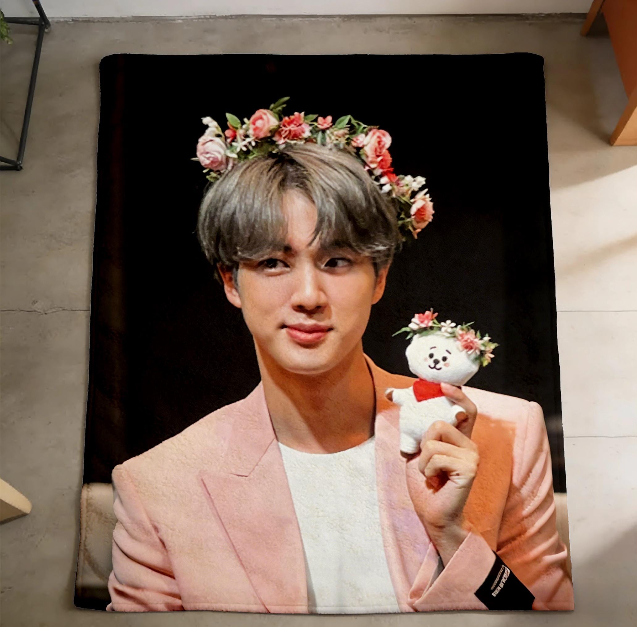 Bts Jin Blanket - Etsy Canada