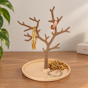 Présentoir à bijoux en forme d'arbre – Porte-bagues, colliers et bracelets