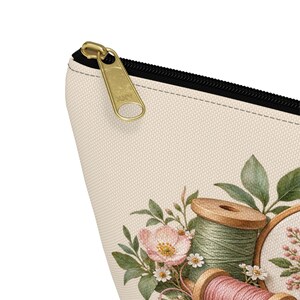 Pochette zippée pour accessoires de couture, organisateur de loisirs créatifs imprimé, petite ou grande image 12
