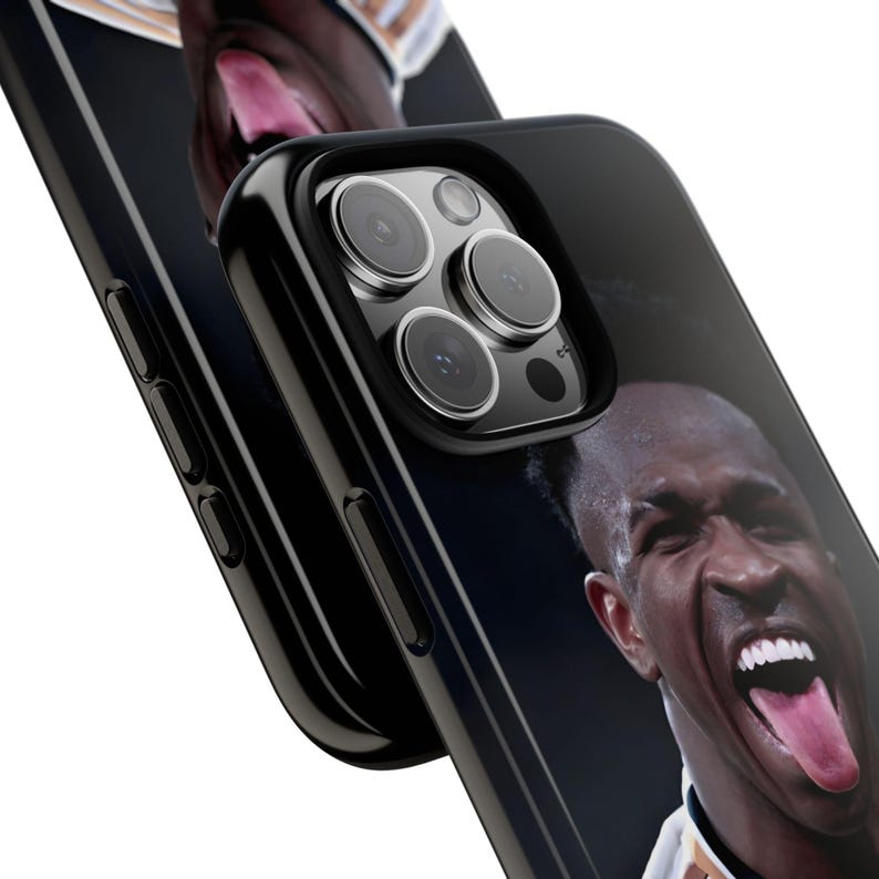 Vinicius Jr Phone Case Football Real Madrid Cover for iPhone 17Pro, 16, 15, 14, 13, 12 Samsung S25, S24, S23, S22, A16, A26, Pixel 9, 8, 7 image 10