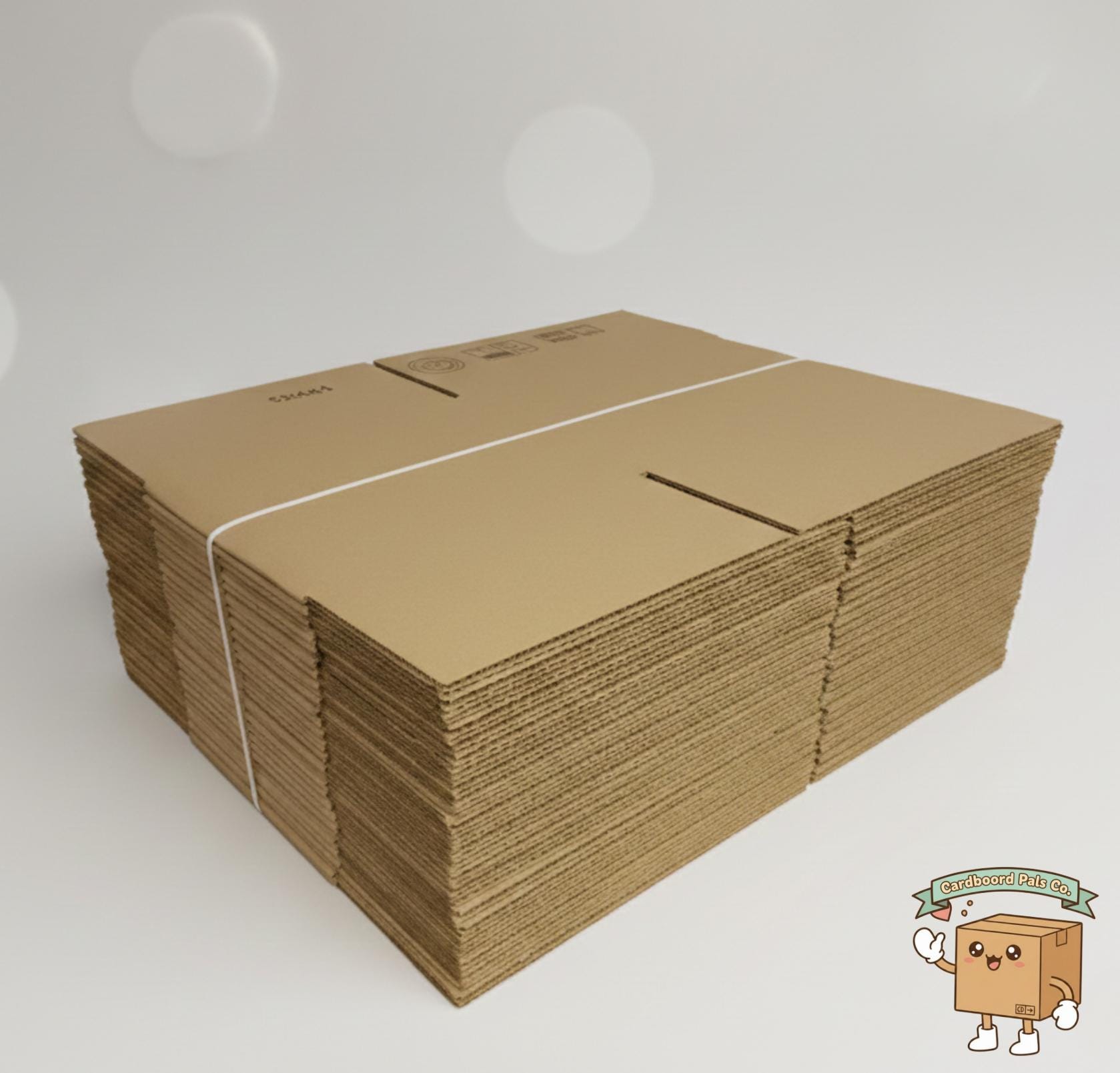 5x4x4 25ct Corrugated Shipping Box | Small Cardboard Packaging Box ...