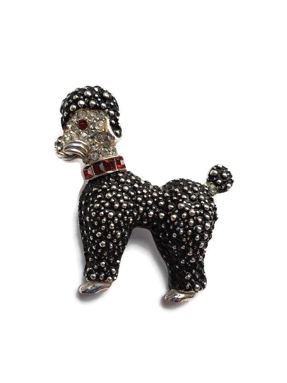 Kramer Poodle Brooch Pin Kramer of New York Jewelry Kramer  display picture 1