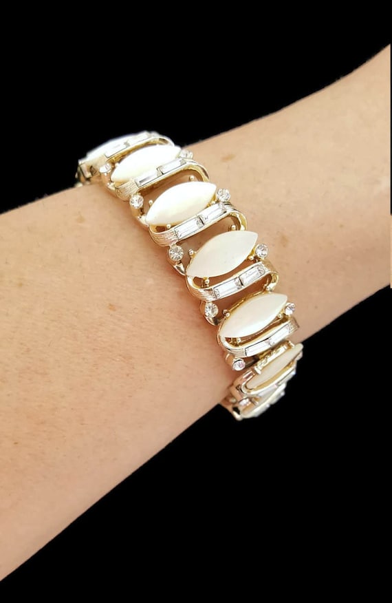 Bridal Bracelet Kramer Bracelet Bridal Jewelry Pe… - image 1