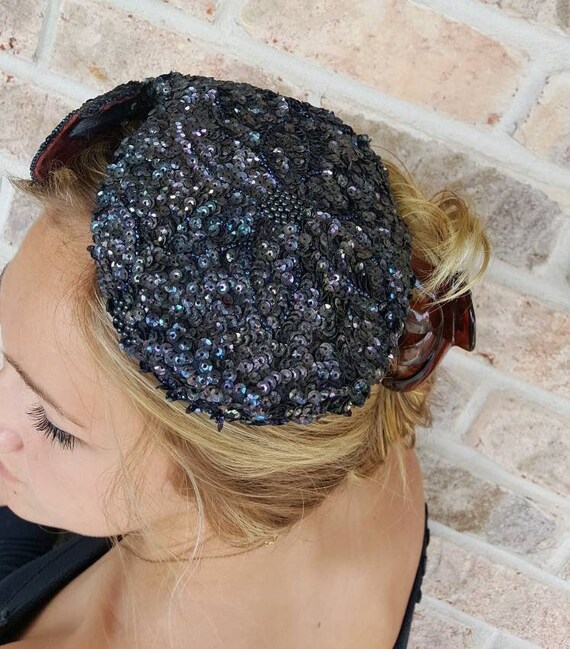 1930s Fascinator Cocktail Hat Womens 