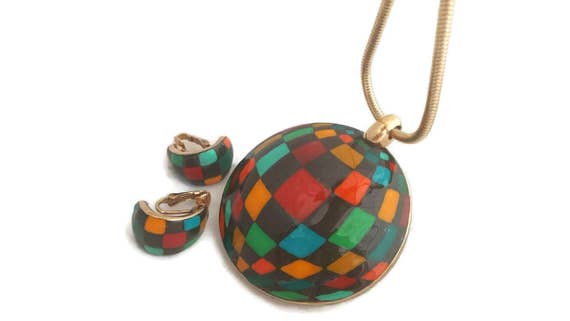Eisenberg Jewelry Set Eisenberg Necklace Eisenberg