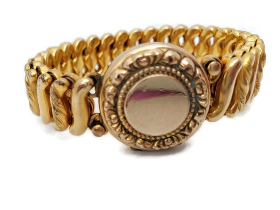 Sweetheart Bracelet Carmen Expandable Gold Locket