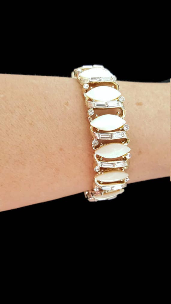 Bridal Bracelet Kramer Bracelet Bridal Jewelry Pe… - image 4