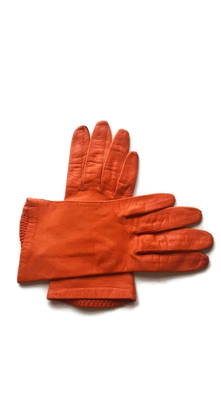 tan leather gloves ladies
