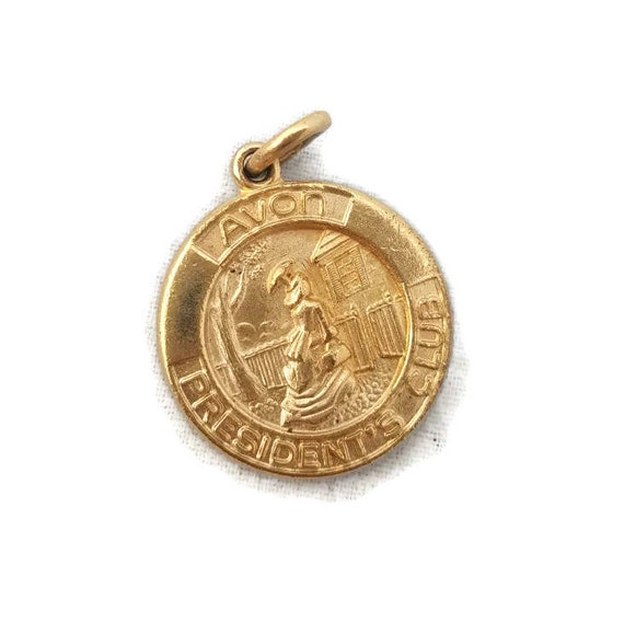 Avon Tribute Pendant 1984, Avon Presidents Club, … - image 2