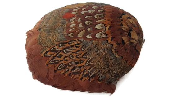 Fascinator Feather Headband Hat Vintage  Designer… - image 1