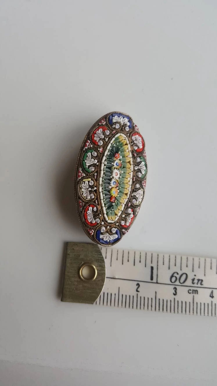 セール✨昭和レトロ・ヴィンテージ　マイクロモザイク　Italy製　10点セット □マイクロモザイク | アンティークジュエリー bluette antique