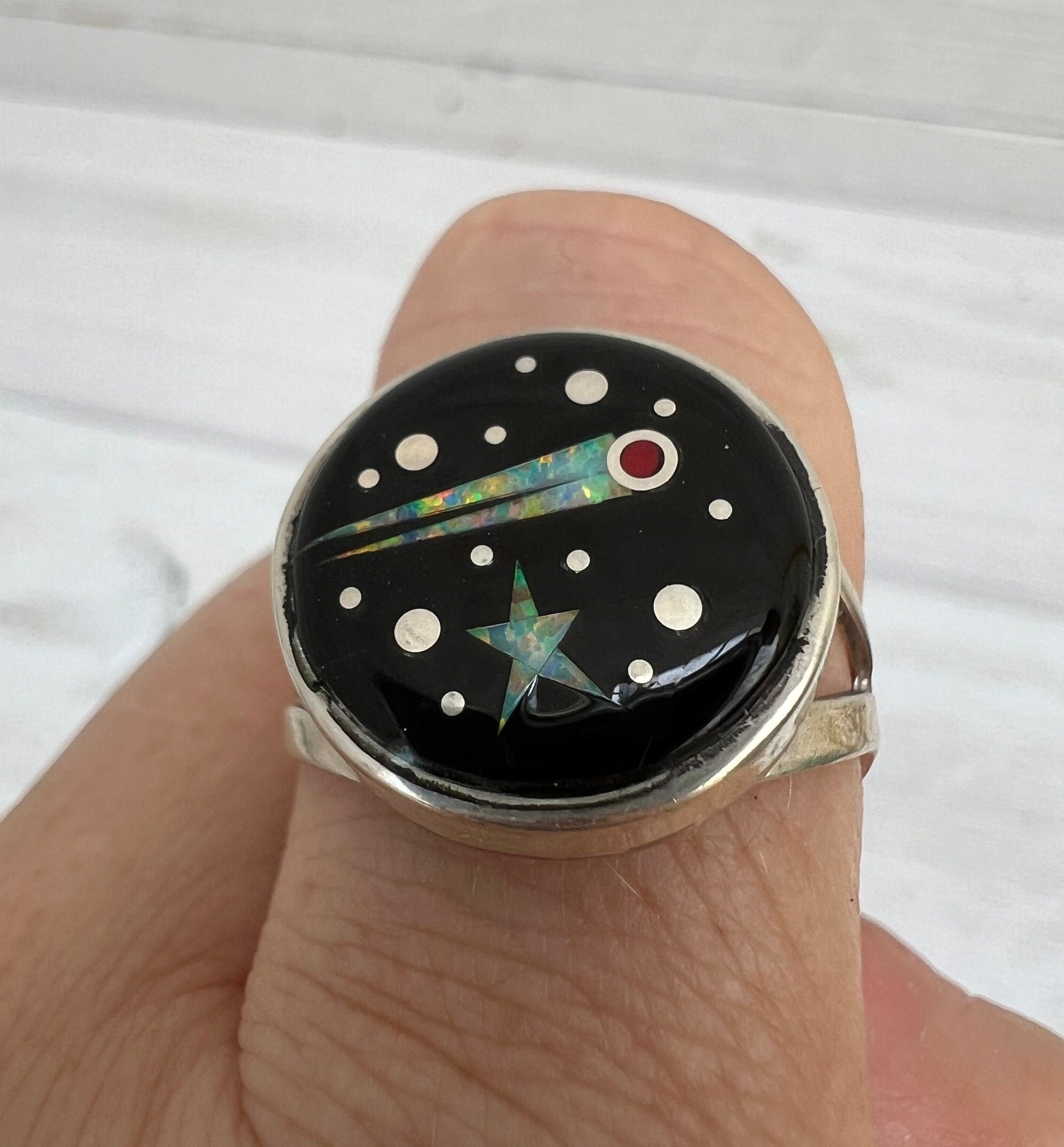 RAY JACK ナバホ スターリング シルバー リング Sterling 刻印