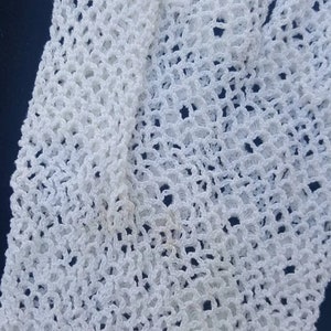 Antique Hand Crocheted Gloves Victorian White Gloves, Wedding Gloves, Edwardian Gloves, Bridal Gloves, For Women, Gatsby Wedding image 8
