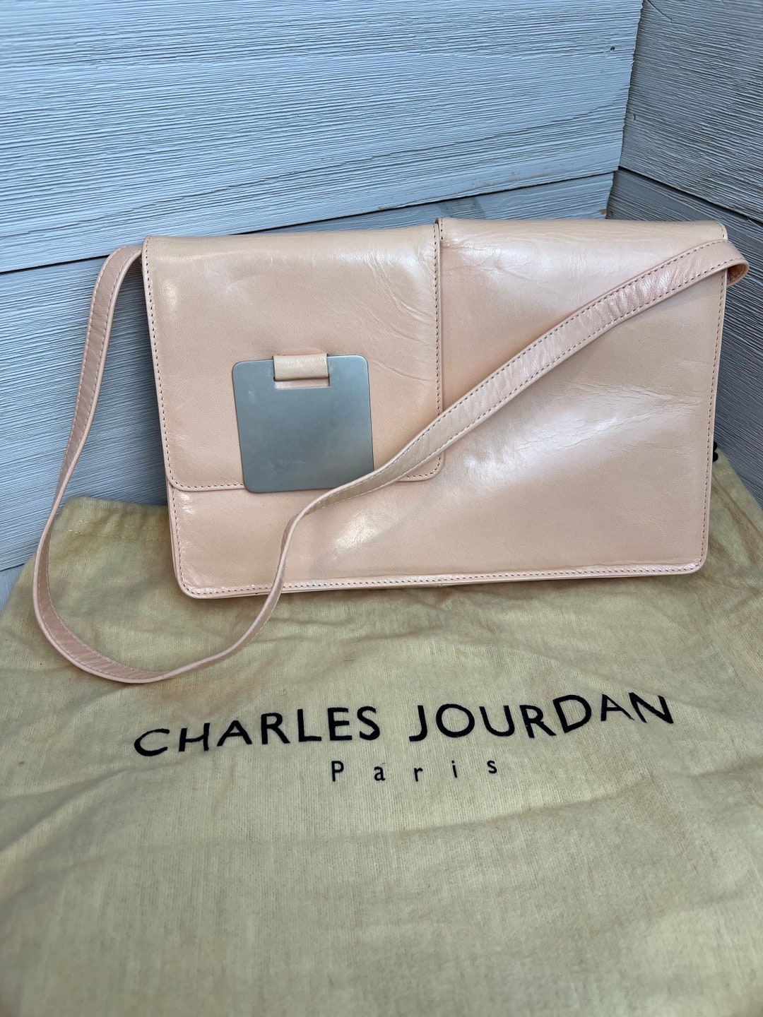 CHARLES JOURDAN エナメル レザー トートバッグ il_1080xN.5683332079_f99m.jpg