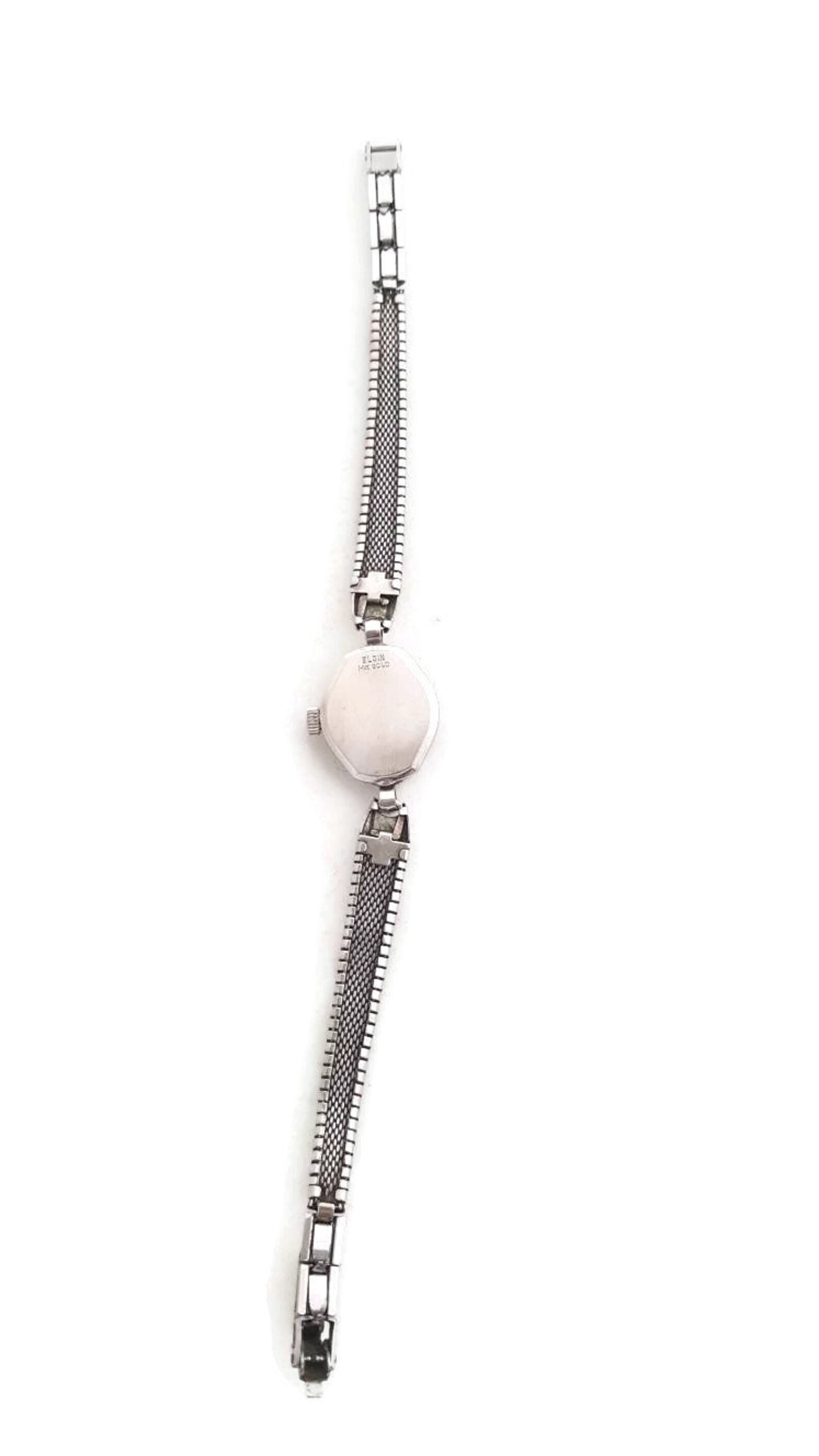 Elgin 14k Gold Watch Womens Wrist Watch Antique Duchess Watch Etsy