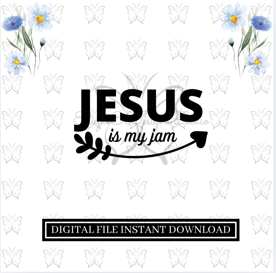 Jesus is My Jam SVG | Christian Cut File (digital Download) PNG File - Etsy