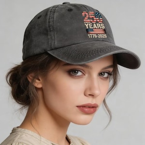 Men's and Women's Baseball Caps - American 250th Anniversary Print - American Retro Style Fashion Bowler Hats