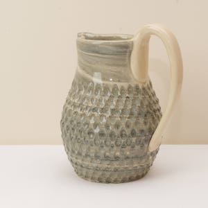 Made to order Carved Pitcher (any color or size)