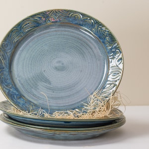 Made to order set of 4,  11&quot; Plates